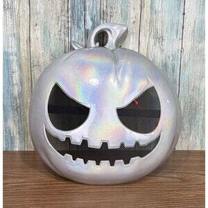 Fortnite Chrome Punk Mask Light Up Pumpkin Halloween Costume Cosplay Epic Games